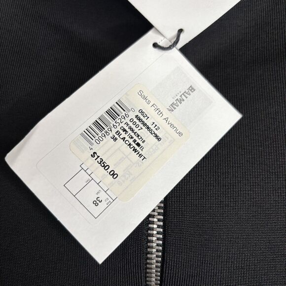 Balmain Knit Logo Crop Top - Picture 5 of 8